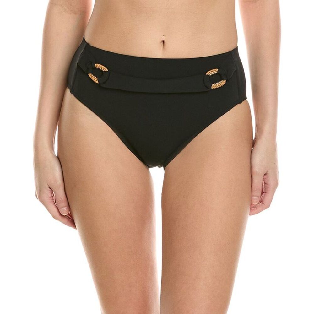 Robin Piccone Womens Margot High Waist, Black